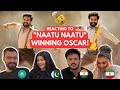 NAATU NAATU WINS OSCAR!! Acceptance Speech REACTION | NTR | Ram Charan |  RRR | Foreigners React