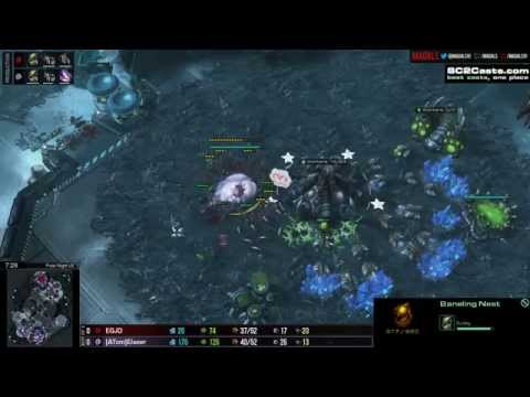 Elazer v Jaedong   ZvZ G1