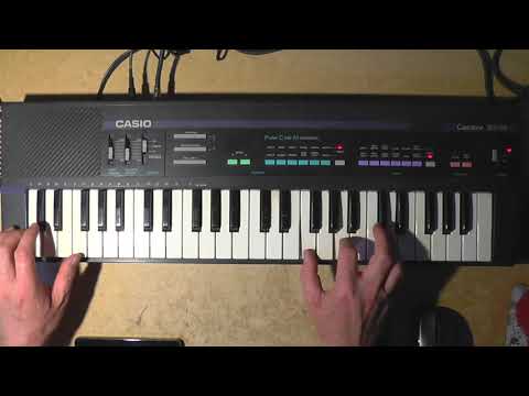 Vintage Casio MT-110 Keyboard