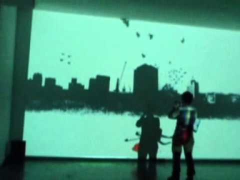 Découverte de l'installation Pigeons de Keyvane Alinaghi