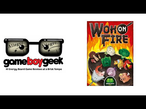The Game Boy Geek's (Allegro 2-min) Review of Wok on Fire