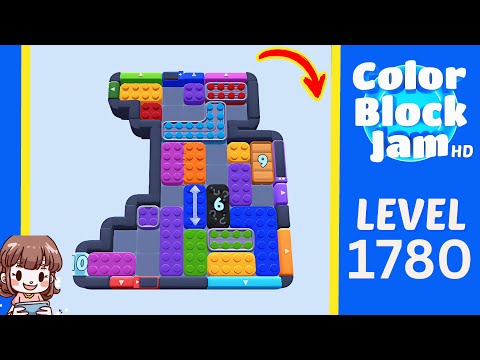Color Block Jam Level 893 (1780) Solution Walkthrough