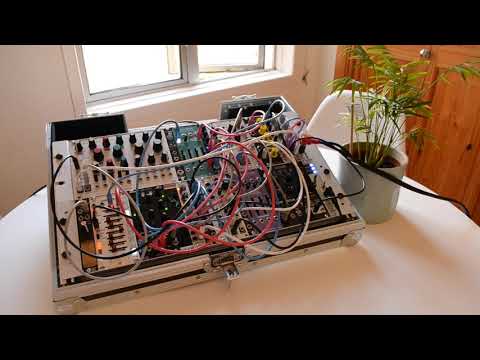 Generative ambient eurorack with Mutable Plaits, Clouds, Marbles, Dreadbox Hysteria, Erica Voice..