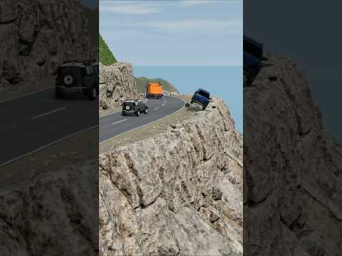 Realistic Highway Car Crashes #79
