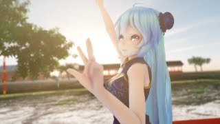 【MMD】 桃花旗袍/Taohua Qipao- 初音ミク/Hatsune Miku [TDA Mandarin Dress]『2KUHD』