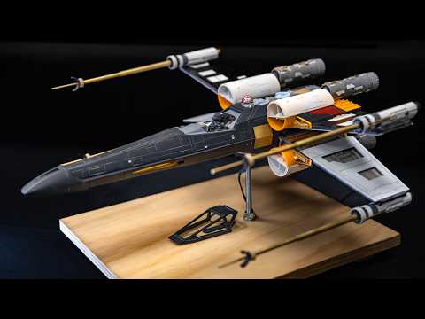 How the original Star Wars X-Wing models were made