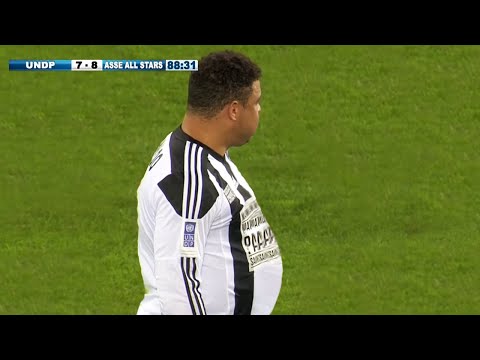 EVEN AT 150KG, RONALDO PHENOMENON SHOWED THE WORLD WHO IS THE KING IN THIS SPECTACULAR MATCH