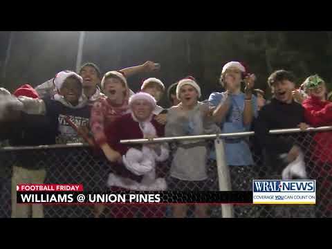 Football Friday Highlights: Union Pines vs. Williams - 6A playoffs (Nov. 21, 2025)
