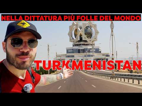 Sono entrato ad ASHGABAT: LA MEGA CITTÀ FANTASMA di Marmo di Carrara CAPITALE del TURKMENISTAN
