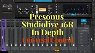 Video thumbnail for Presonus Studiolive 16R In Depth Review by Doctor McFarland Studios