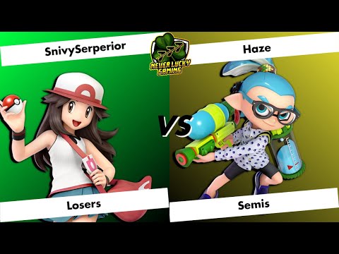 Haze (Inkling) vs SnivySerperior (Pokemon Trainer) - LN7 3 LS Smash Ultimate
