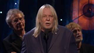 Rick Wakeman Speech Rock & Roll Hall of Fame 2017 Funniest Speech Ever