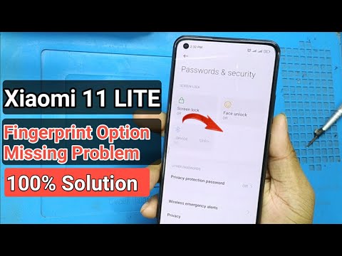 Xiaomi Mi 10 lite fingerprint Problem | fingerprint option missing | fingerprint not showing