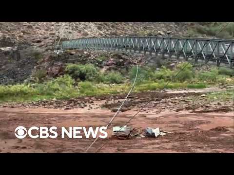 Severe weather hampers Grand Canyon rescue operations after flash flooding