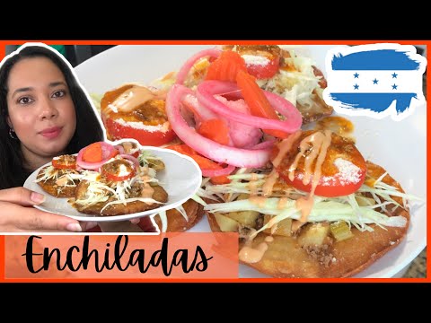 Cómo Hacer ENCHILADAS HONDUREÑAS | Enchiladas Hondureñas Paso a Paso
