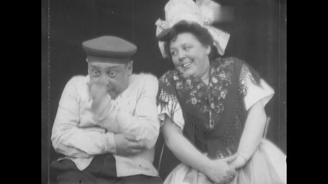 Abends nach Neune: Duett aus "Durchlaucht Radieschen".  Nr. 11 (1907) Deutsche Bioscope