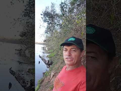 éu conversando e mostrando as belezas de araguaana mato grosso