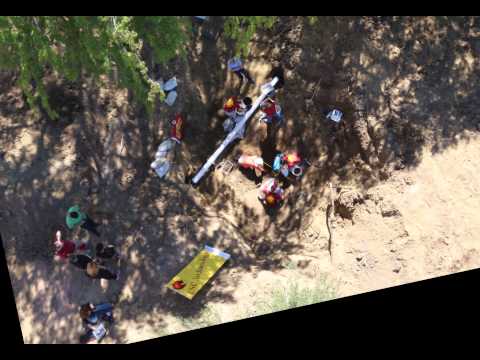 Timelapse of Native Diver Excavation