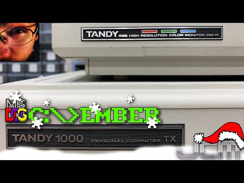 A #DOSCember Discovery - Tandy 1000 TX