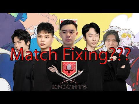 Team Knights are accused of match fixing in Dota 2 Major Lima
