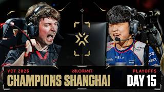 VALORANT Champions Shanghai — Playoffs Stage — Day 15