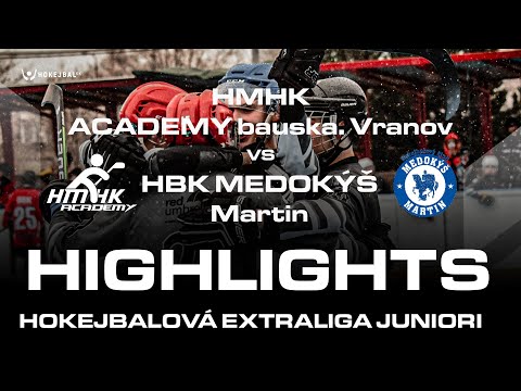 HIGHLIGHTS: HMHK ACADEMY bauska. Vranov U20 - HBK MEDOKÝŠ Martin U20