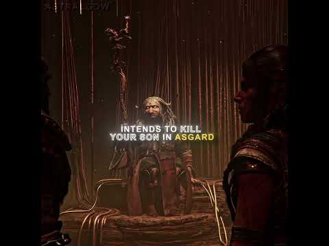 "And you will do what you do best💀" [4K]┃God of War Ragnarök #shorts