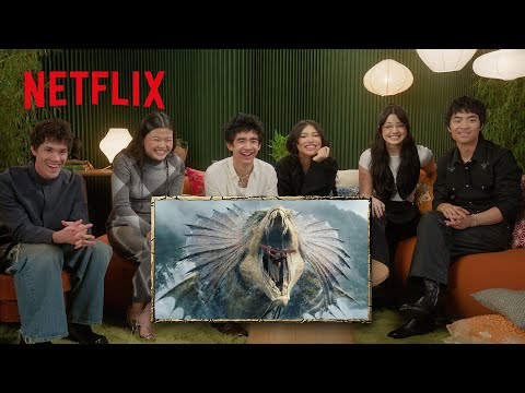 The Avatar: The Last Airbender Cast Reacts to Season 2: Water Serpent Fight | Netflix