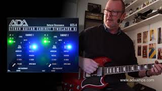 Video thumbnail for A/DA Amps: GCS-6 Stereo Cab Simulator & DI Box by Brett Kingman