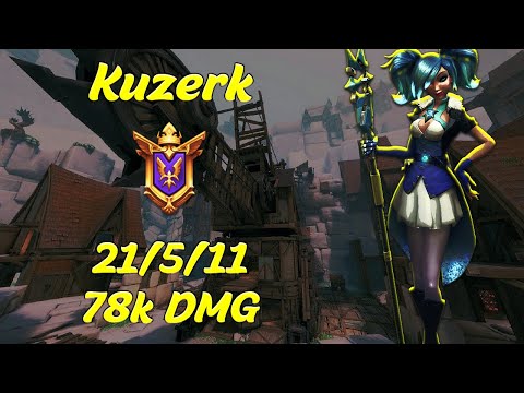 Kuzerk - Evie (Grandmaster) PaladinsTube