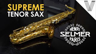 Video thumbnail for Edmar Colón tries the Selmer Supreme Tenor by Virtuosity Musical Instruments