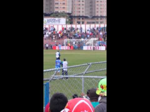 Pênaltis semi final copa kaiser 2014