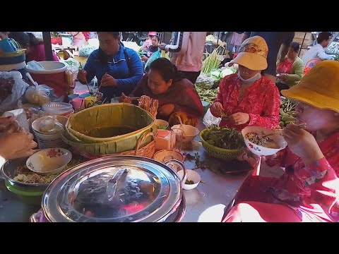 Yummy Traditional Noodle And Foods - Delicious Breakfasat And Fresh Food In Cbbar Ampov -Phnom Penh