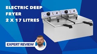 Electric Deep Fryer Royal Catering RCEF 15D | Expert review