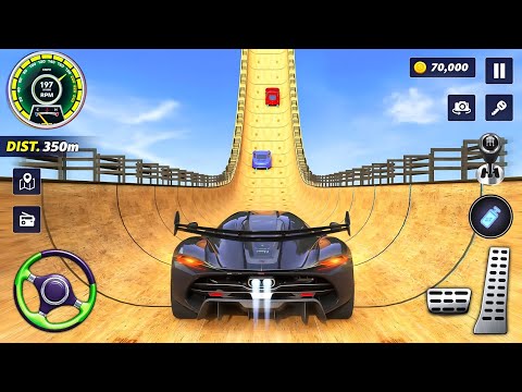 Super Crazy Mega Ramp Car Racing: Car Jumping Game | GT Car Racing 3D | Android Gameplay #4