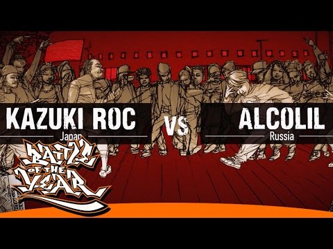 BOTY 2014 - 1 VS 1 - SEMIFINAL - ALCOLIL (RU) VS KAZUKI ROC (JP) [BOTY TV]