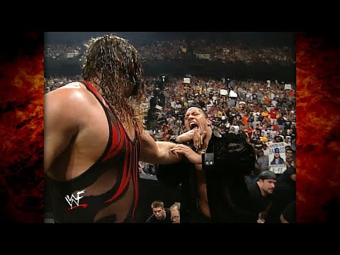Kane vs Chris Benoit #1 Contender Match (The Rock On Guest Commentary) 9/4/00