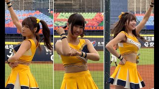 【Passion Sisters】#希希#小迪#妮可#先發打序曲#台湾チアリーディングチーム#中華職棒#CPBL#洲際#20240908 (OUTDOOR主題日)