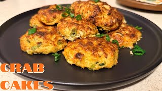 Homemade Crab Cakes | High Protein |  Bariatric-Friendly | Easy Appetizer 