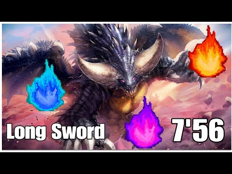 MHW AT Nergigante Solo Long Sword 7'56