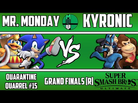 Quarantine Quarrel #15, Grand Finals [Reset]: Mr. Monday(Sonic/King Dedede) vs Kyronic(DK/Lucario)
