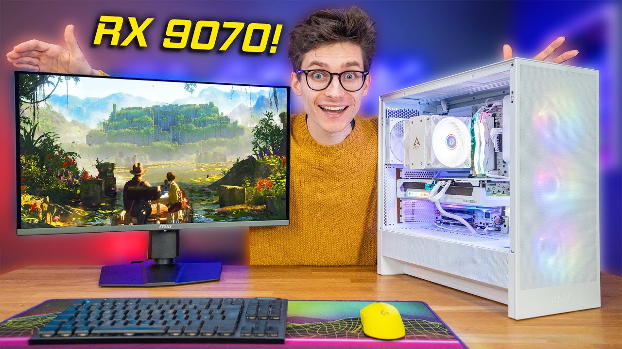The NVIDIA Killer Gaming PC Build! 💪 Radeon RX 9070 and RX 9070 XT!