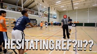 Hesitant Ref?!! 3x3 Basketball Highlights