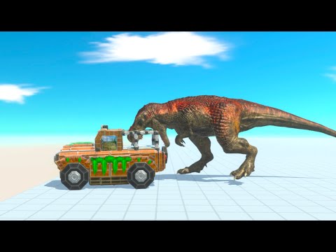 JEEP SAFARI vs EVERY UNIT - Animal Revolt Battle Simulator