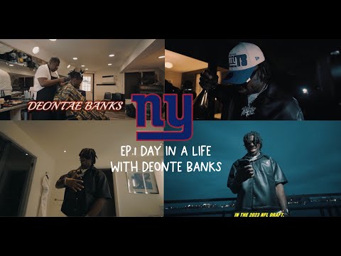 LIFE OF AN ATHLETE EP.1 DAY IN A LIFE WITH NEW YORK GIANTS CORNER BACK  DEONTE BANKS