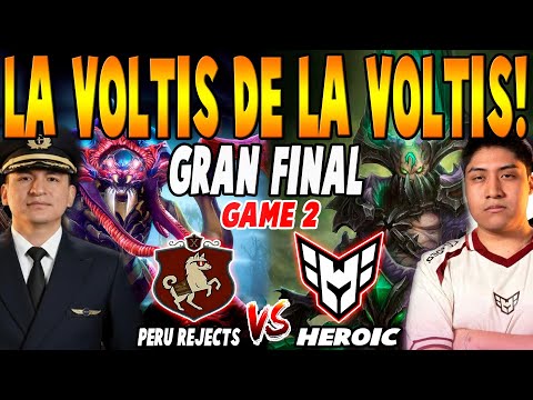 PERU REJECTS vs HEROIC [GAME 2] BO5 - GRAN FINAL🏆 "PARKER vs WISPER" - ESL ONE BIRMINGHAM2026 DOTA 2