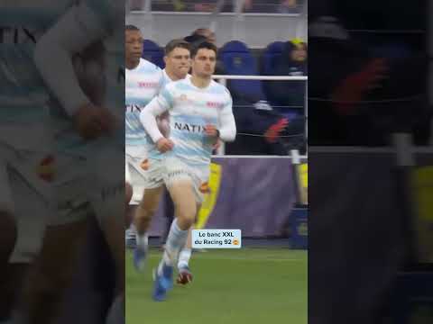 TOP 14 - J19: L'entrée du banc XXL du Racing 92