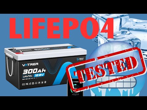 I Froze a Vatrer 300Ah Self-Heating LiFePO₄ Battery! ❄️ Extreme Cold Test (Real Outdoor Results)