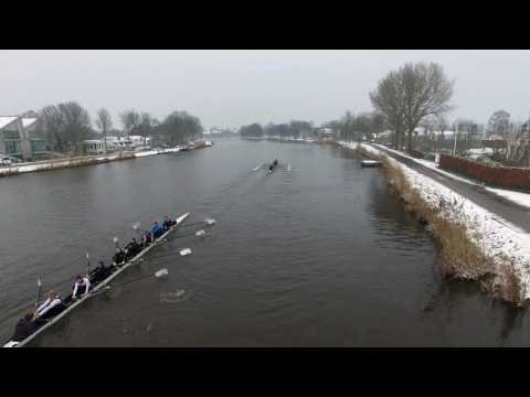 R.S.V.U. OKEANOS AMSTERDAM - Training op de Amstel