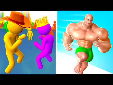 Giant Rush vs Muscle Rush☀️🌤️🌞🌝Walkthrough Max Gameplay JK4622